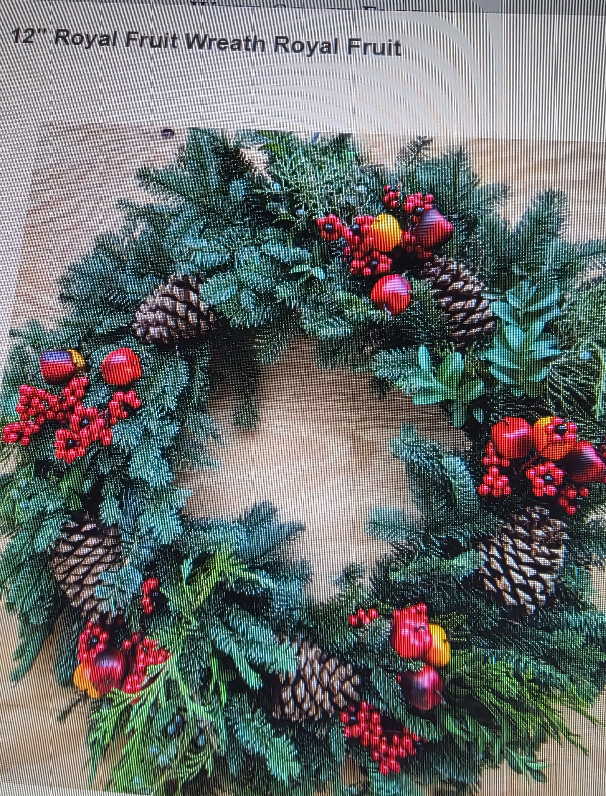 Royal Fruit Wreath – Pre-Order
