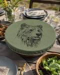 Bear Fabric Bowl Cover — Extra-Large 12.5"