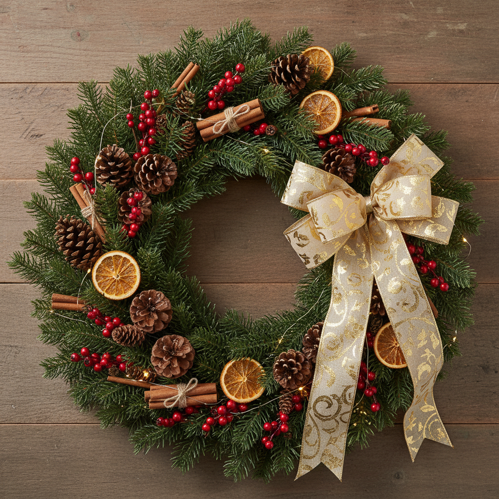 Noble Fir Wreath – Pre-Order