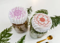 Zero Waste Fabric Mason Jar Covers — Set of 2
