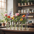 Fresh Flower Bud Vase