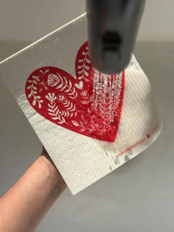 Organic sponge cloths