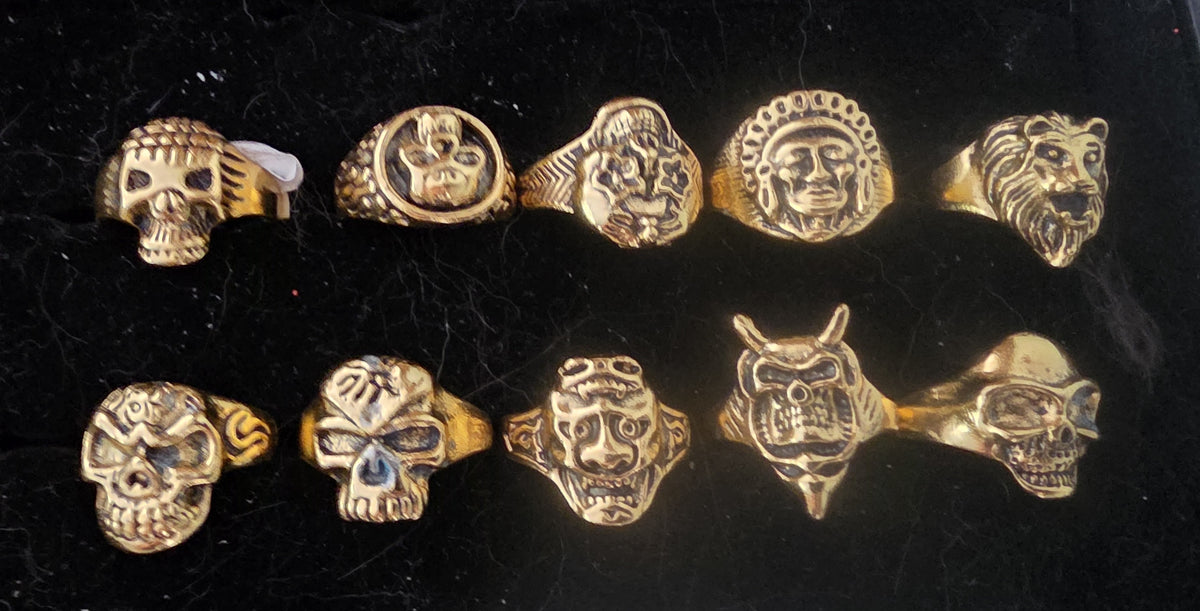 Lady Biker Ring – Gold